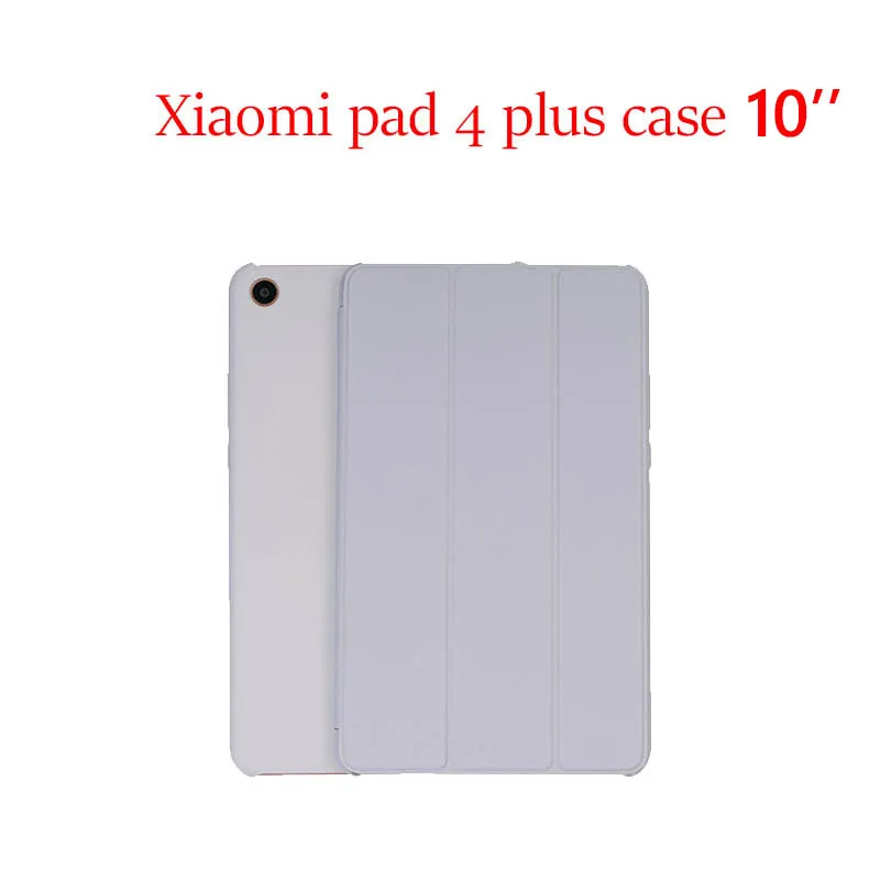 Чехол для xiaomi pad 4 plus с откидной крышкой, Официальный чехол для xiaomi pad 4, распродажа, плоский чехол 4/4 plus, Многофункциональная Защита mi pad4 - Цвет: pad 4plus gray