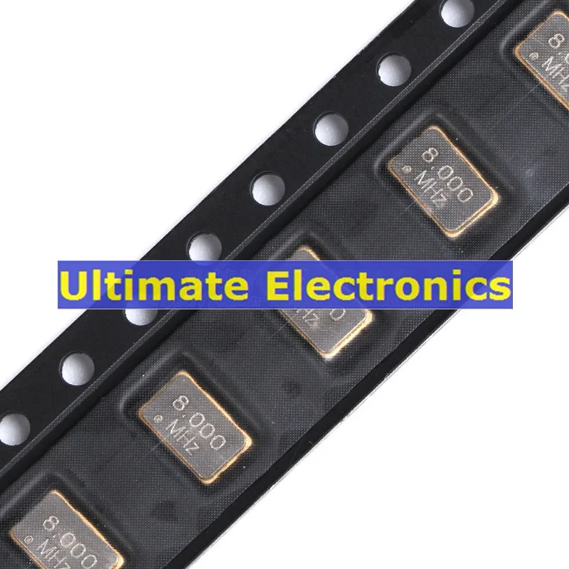 10 шт. SMD Active Crystal 5032 8 000 МГц 25 стр./мин 3 В 5 0*3 2 мм 4 фута|Интегральные схемы| |