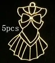 gold skirt Каваи Сейлор Мун девушка кошка открытый ободок смолы ремесло кулон DIY УФ смола ювелирных изделий красивый солдат подвески в форме платья металлический каркас - Цвет: gold skirt