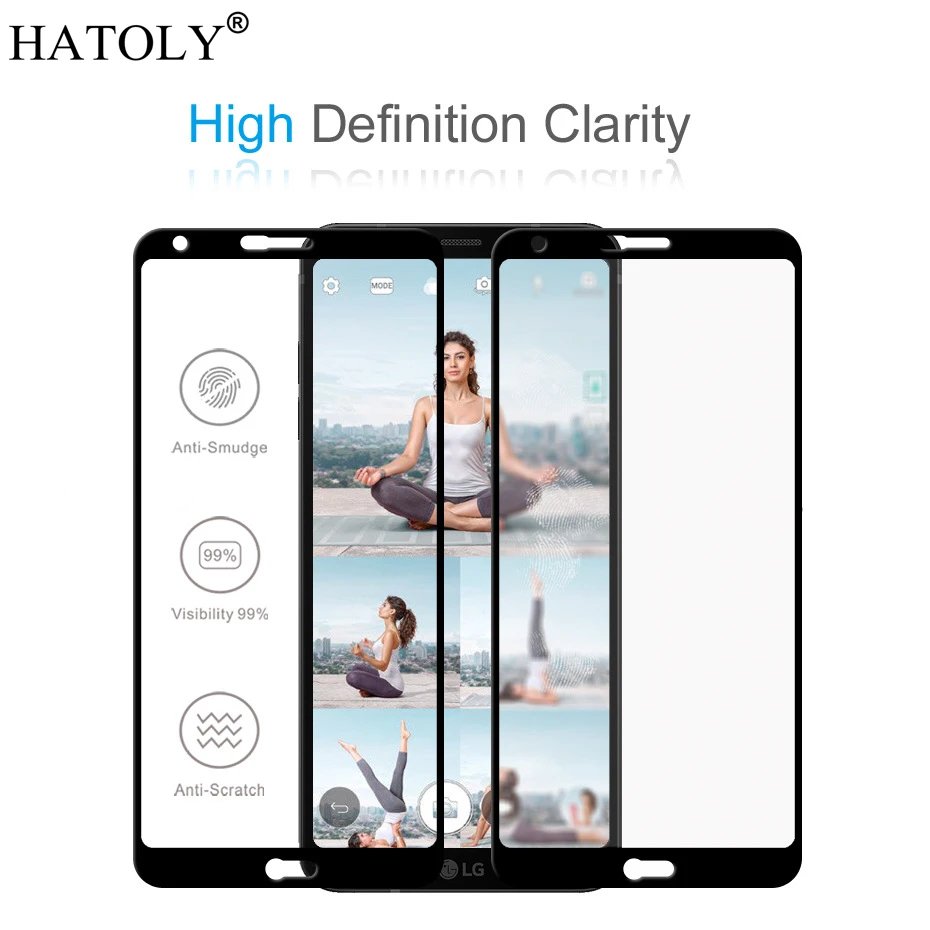 2 шт закаленное стекло для LG G6 Защита экрана H870 H873 полное покрытие 3D изогнутая