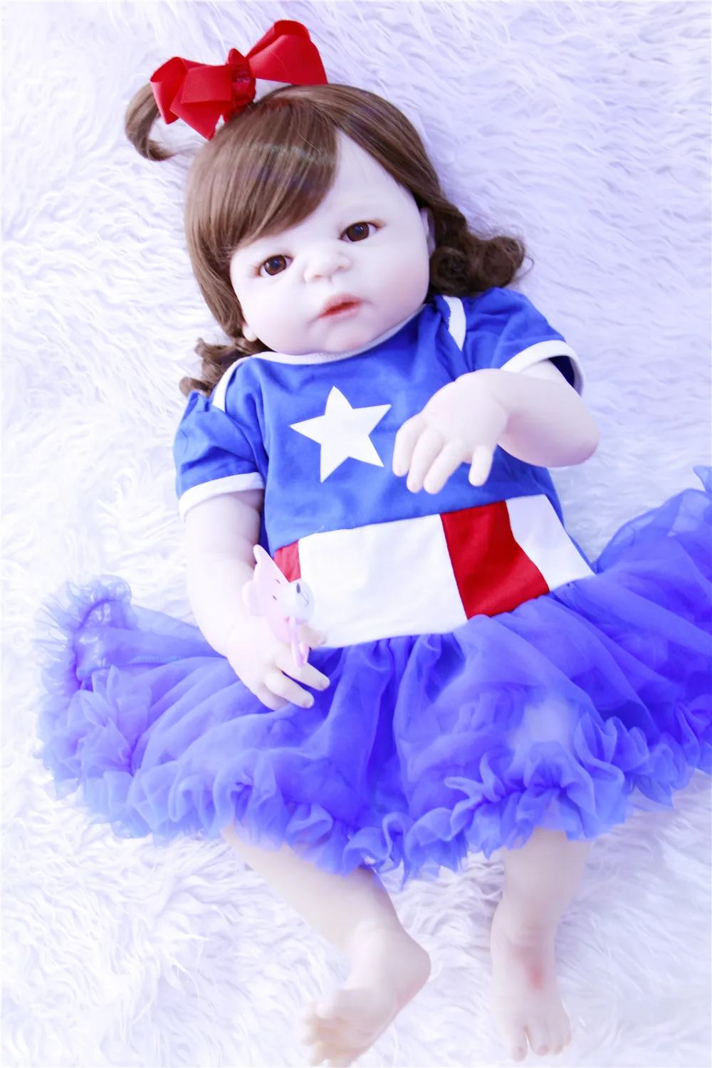 55 см силиконовые куклы Reborn babies bebe realista boneca реалистичные мягкие виниловые для тела