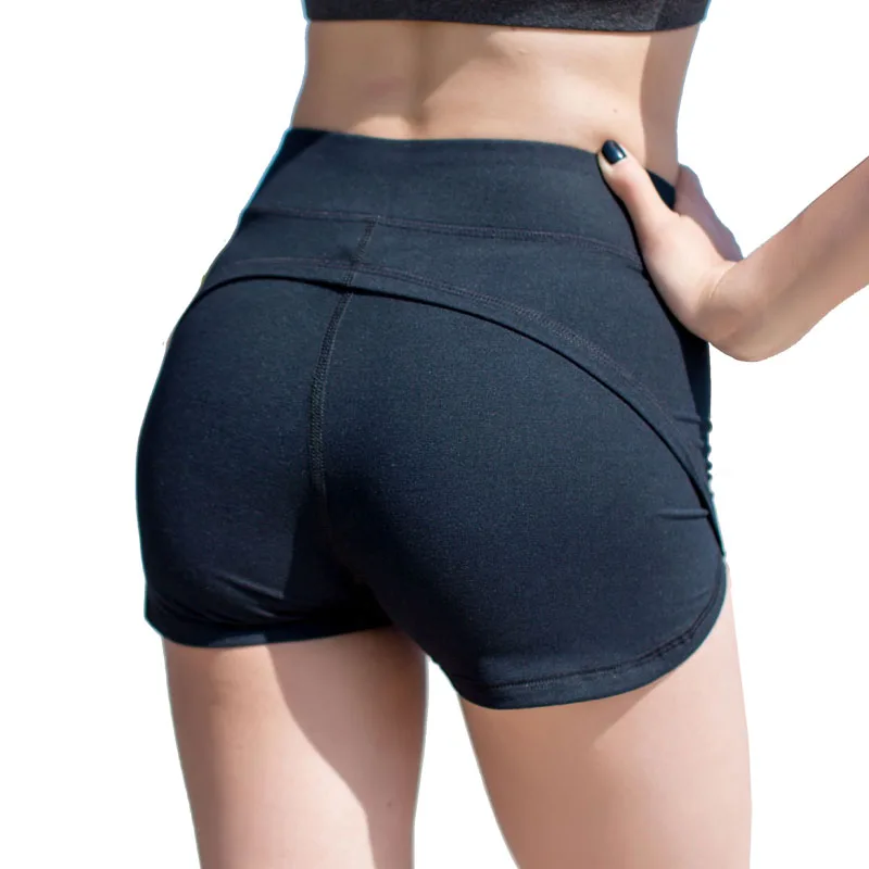 Push Up Gym Sport Workout Shorts Active Wear Pole Fitness Sexy Solid Color For Women Compression Women's Yoga Short Pants | Спорт и