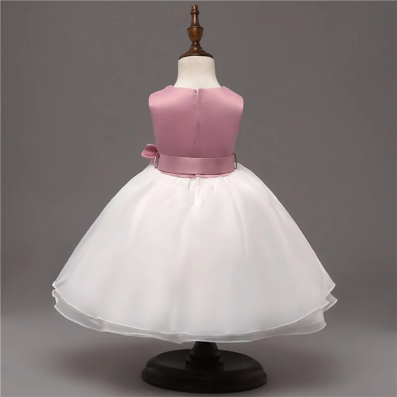 Платье принцессы для маленьких девочек Летние праздничные платья дня рождения