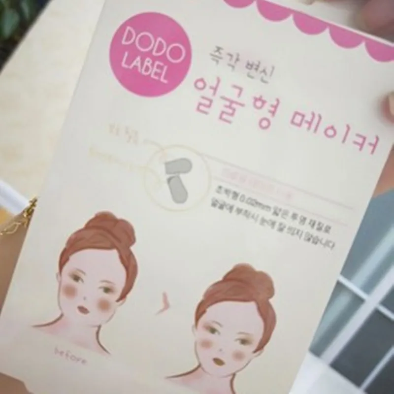 V образная этикетка для лица 40 шт./компл. быстрая работа аппарат подтяжки