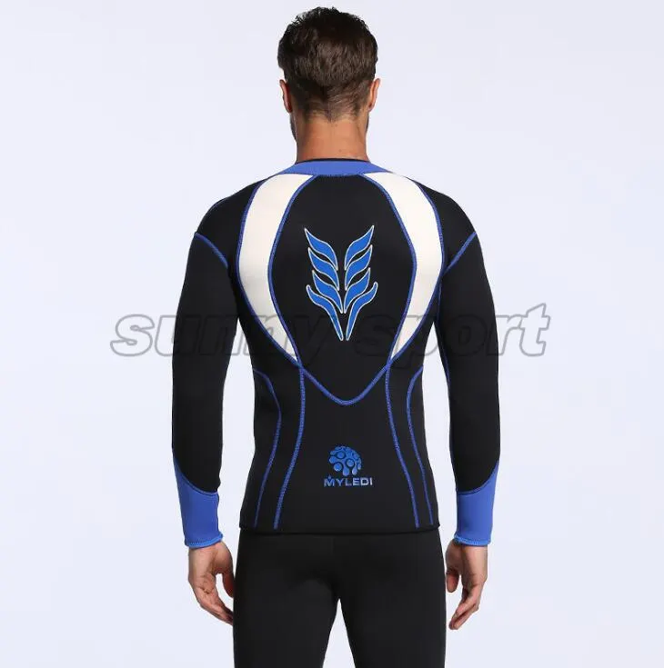 Бесплатная Дайвинг Новинка 2017 Мужской 3 мм профессиональный дайвинг гидрокостюм