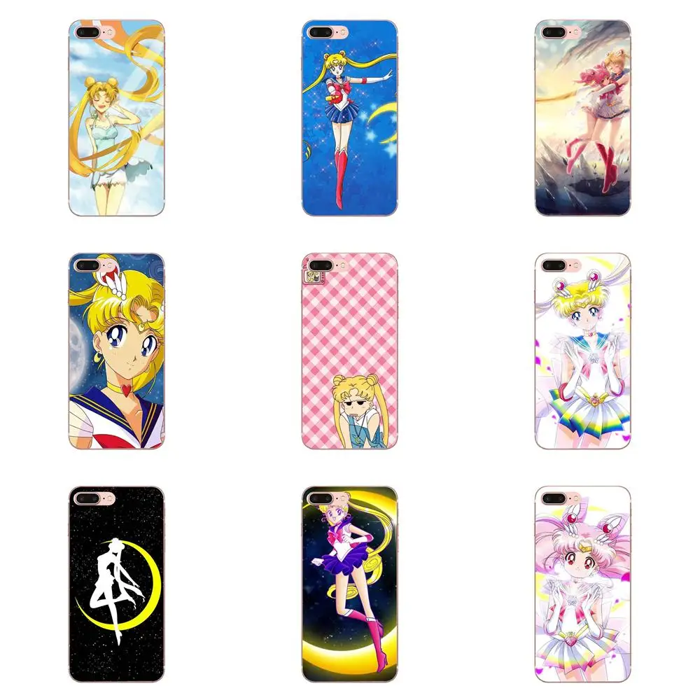 Чехол для HTC 530 626 628 630 816 820 One A9 M7 M8 M9 M10 E9 U11 Moto G G2 G3 G4 G5 G6 G7 Moon Anime E | Мобильные телефоны