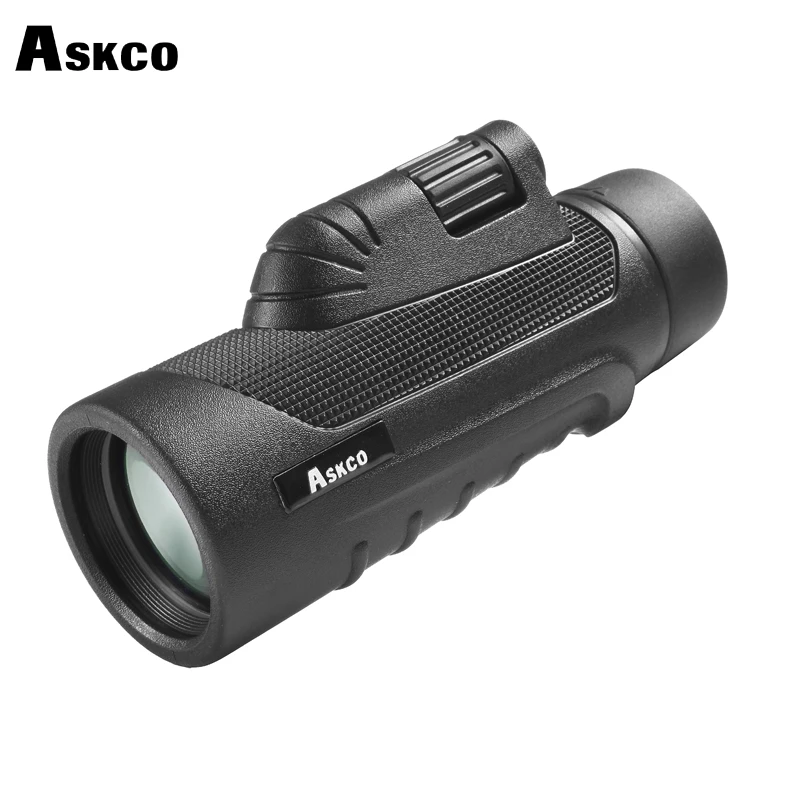 Askco 10X42 HD монокулярный телескоп мощный ручной Монокуляр для охоты Зрительная