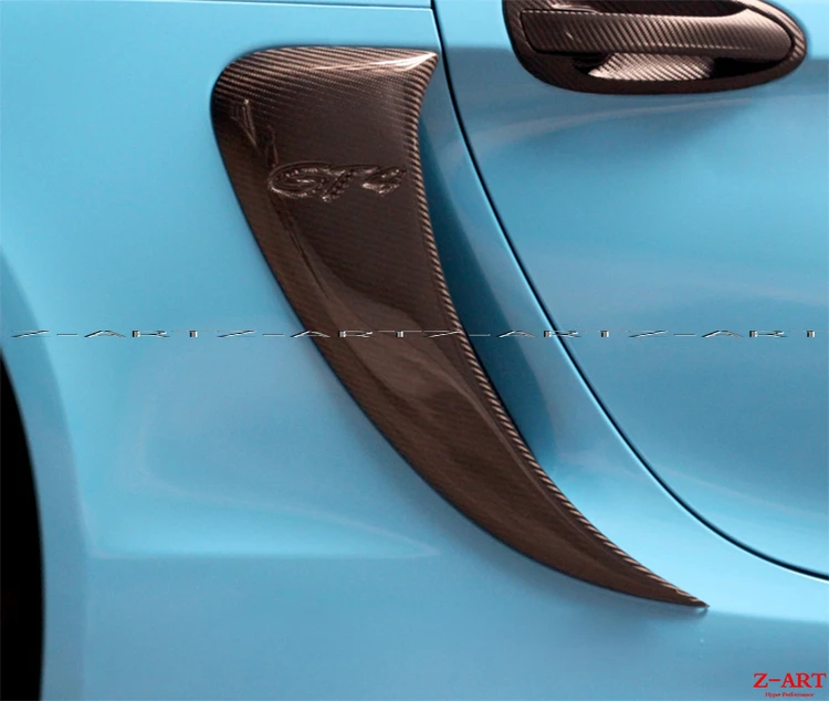 

Fit for Porsche 718 boxster CaymanZ-ART boxt Kaman refitted GT4 carbon fiber side air outlet
