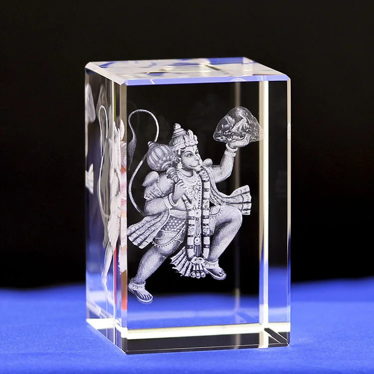 Эффективный домашний семейный талисман Искусственная фигурка Будды Hanuman с 3d