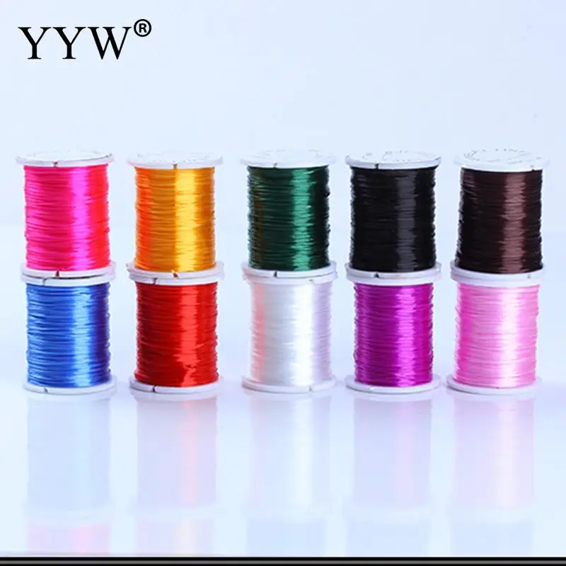 

10m/PC 1mm Cord Crystal Thread Elastic Thread for DIY Necklace Bracelet Jewelry Making Accessories Fashion Jewelry 10PCs/Lot Hot
