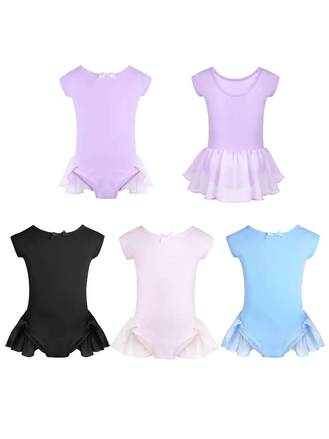 Балетное платье для девочек гимнастическое трико Костюм Балерины детский