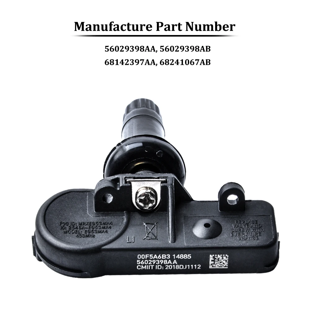 4 пьесы шины Давление Сенсор 56029398AB TPMS для Mitsubishi Lancer Outlander Sport|Системы контроля