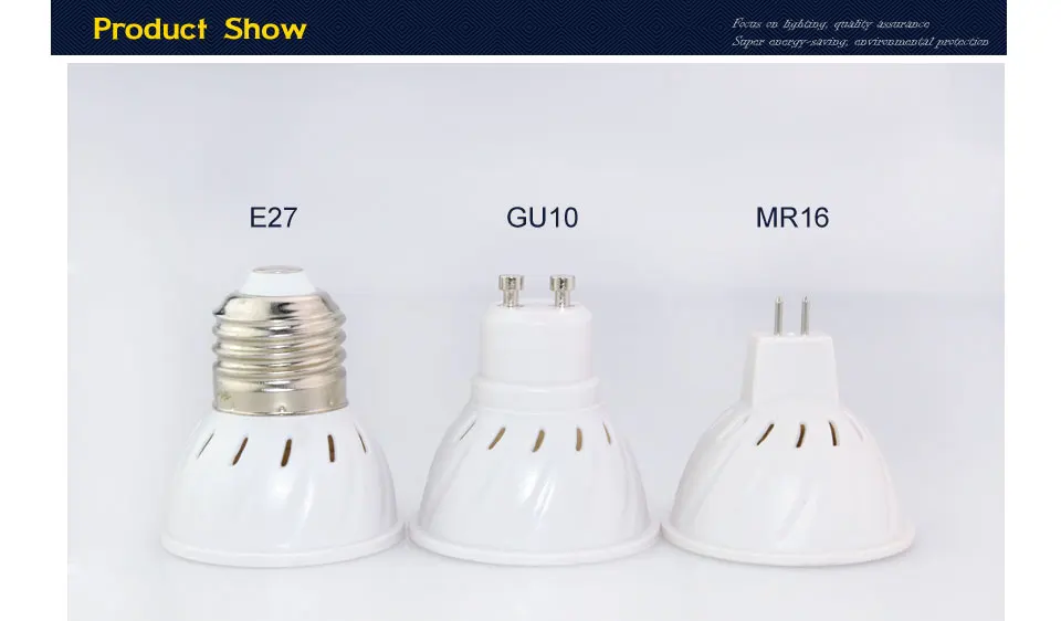 Ampoule светодиодный E27 лампа GU10 MR16 Светодиодный диодные лампы 110 В 220 В 4 Вт 6 Вт 8 Вт Высокий люмен без мерцания светодиодный светильник, излучающий диод точечный светильник