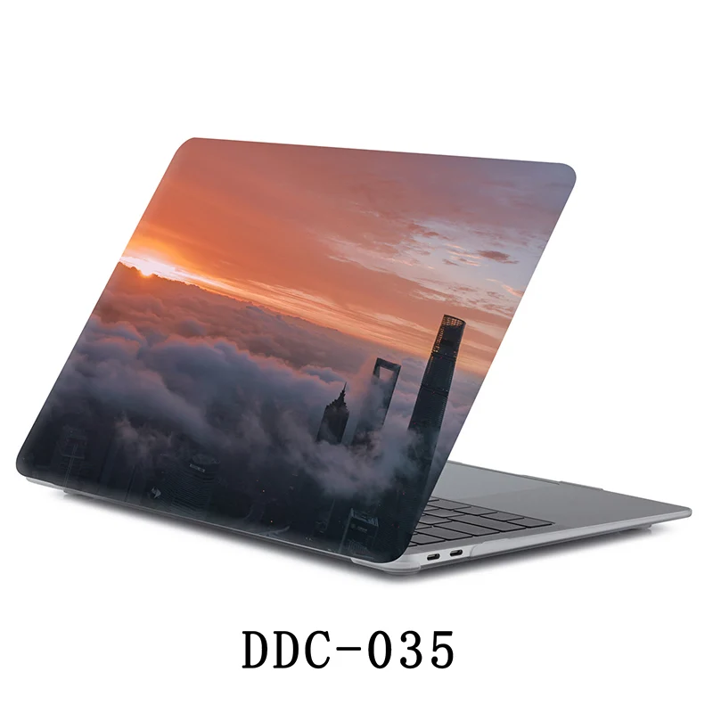 Чехол для ноутбука Macbook Pro retina Air series 11 12 13 15, для Mac book pro 13,3 15,4 дюйма с сенсорной панелью - Цвет: 35--DDC