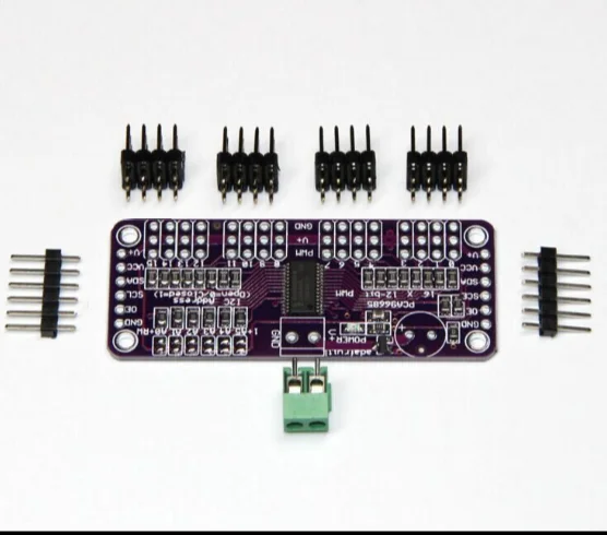 16-канальный видеорегистратор 12-битная ШИМ/Servo Driver-I2C интерфейс PCA9685 для или Raspberry pi щит модуль servo Щит