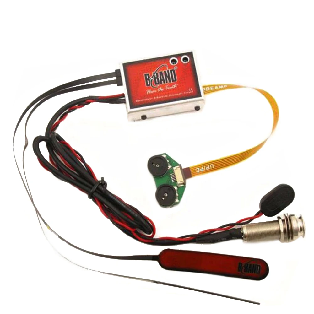 Оригинальная Акустическая гитара пикапа A2.2 с двойным звуком Endpin|Детали и