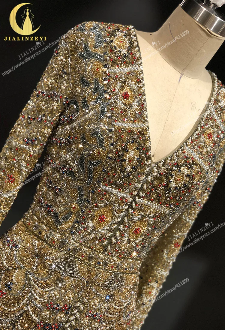 Рисунок 3 - Женское платье с длинным рукавом JIALINZEYI