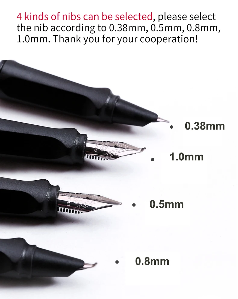 Jinhao 599a авторучка чернильная ручка Pluma Stylo Plume Vulpen Stilografica канцелярский подарок для студента ручки Дополнительно каллиграфия ручка
