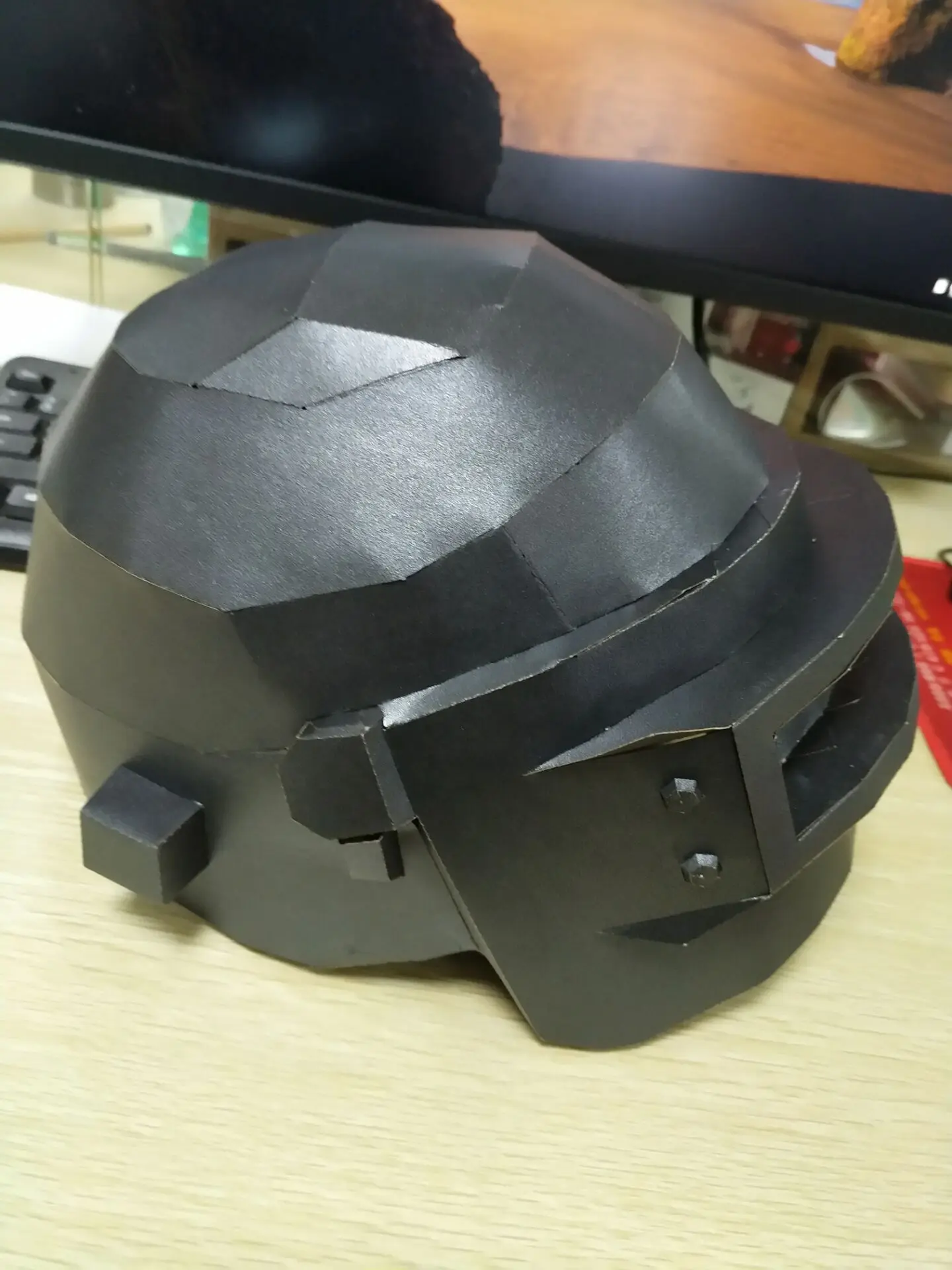3D Бумажная Маска, модный костюм с тремя рычагами, косплей, сделай сам, бумага, ремесло, Маска модели, Рождество, Хэллоуин, выпускной вечер, вечерние, подарок