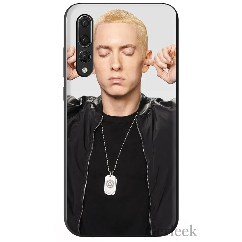 Чехол для мобильного телефона хип-хоп рэпер Эминем рэп для huawei P Smart P30 P8 P9 P10 P20 Lite Pro