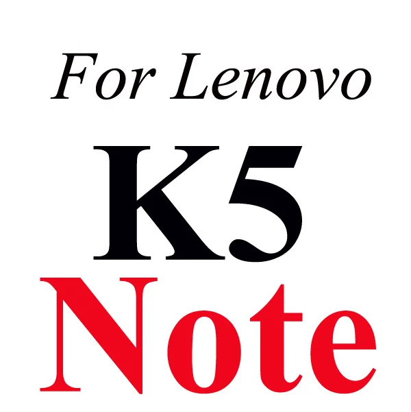 For Lenovo K5 Note Закаленное Стекло для lenovo Vibe P1 A319 A328 A536 A2010 A6000 A7000 K3 Примечание K5 P70 P780 S660 S850 Экран защитная пленка - Цвет: For Lenovo K5 Note