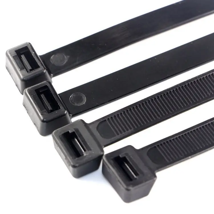 100PCS 12*900mm Nylon Plastic Network Cable Wire Organiser Zip Tie Cord Strap Black Fasten Self-locking | Обустройство дома