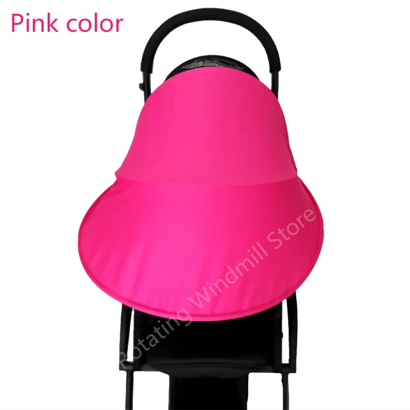 pink Детская коляска козырек солнцезащитный затенение крышки ребенка Аксессуары для колясок навесной чехол для йо-йо+ YOYA и Высокая Пейзаж коляска солнце Гуд - Цвет: pink