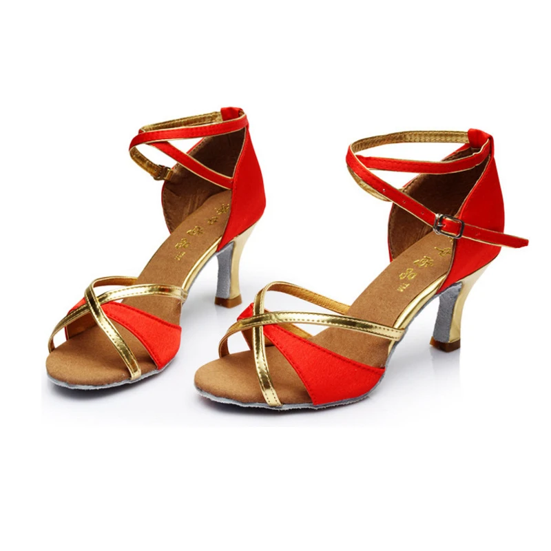 Новая женская обувь; Zapatos De Mujer; женская обувь для латинских танцев; женская обувь для танцев; женская Обувь для бальных танцев; sapato feminino; 5 см/7 см;