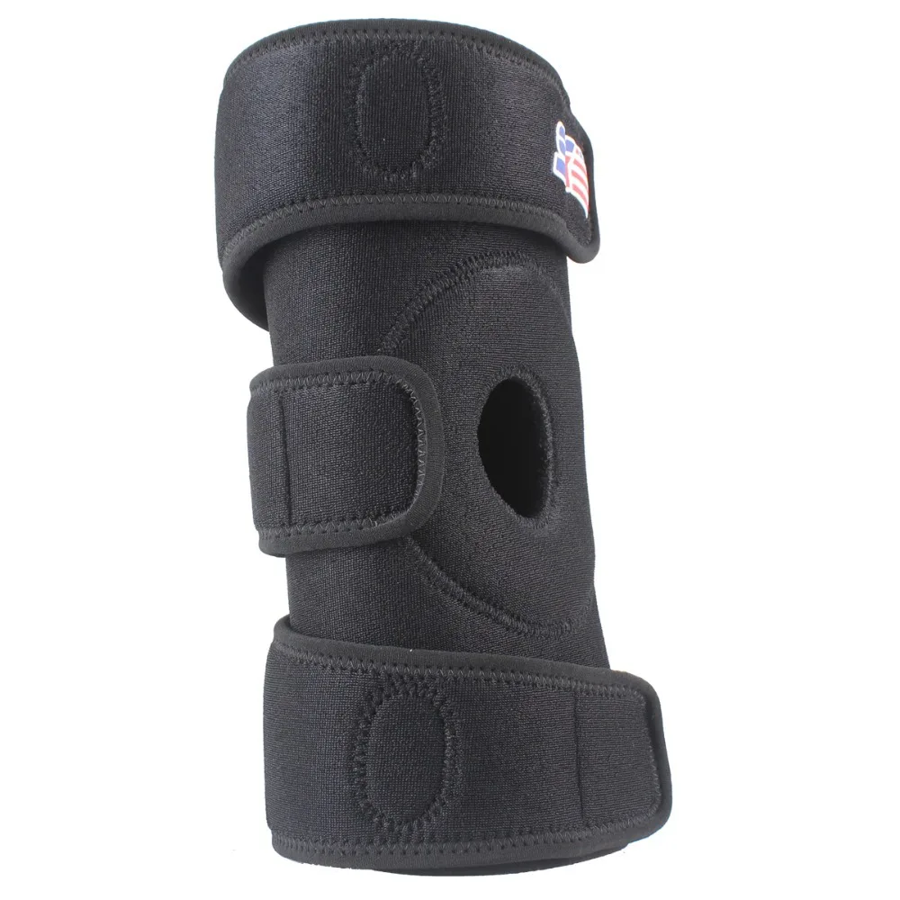 Free Shipping ShuoXin SX515 Sport Leg Knee Patella Support Brace Wrap Protector Pad Sleeve - Black | Спорт и развлечения