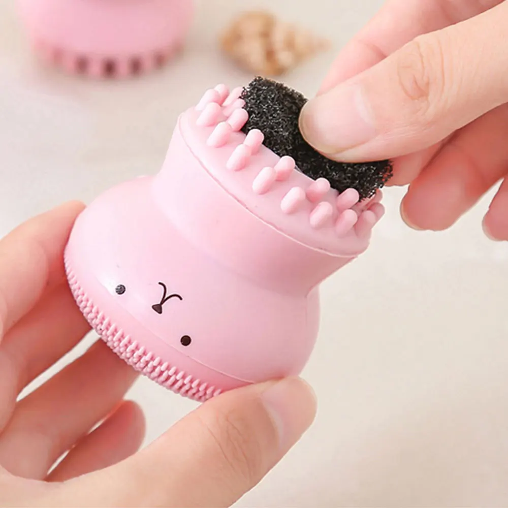 Инструменты для ухода за кожей лица милая щетка очищения с Медузой Осьминогом