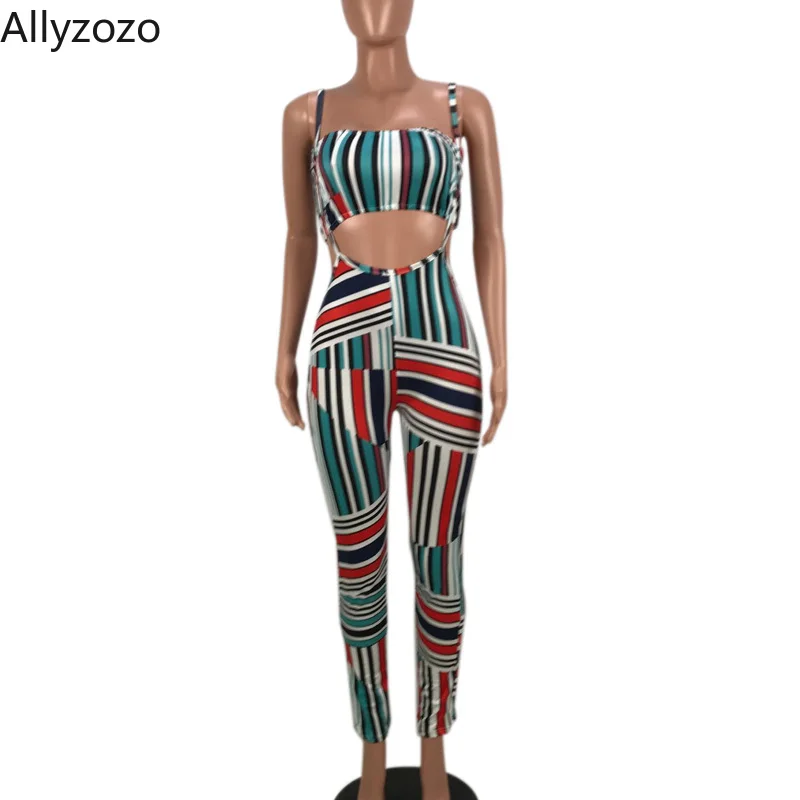 Комплект из 2 предметов Allyzozo летняя повседневная майка без бретелек с принтом в