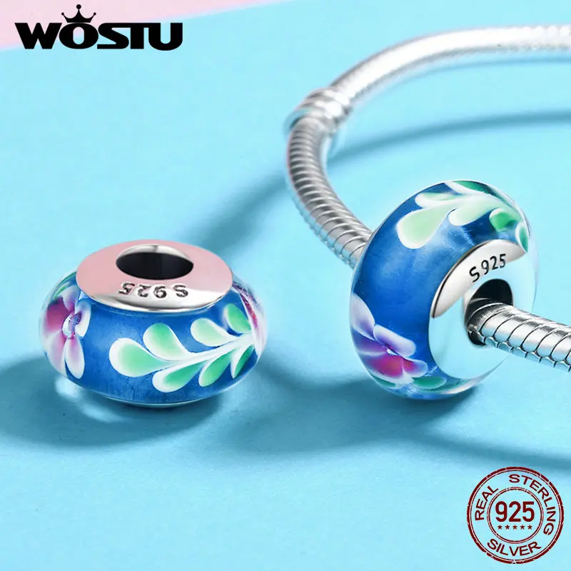 Женский браслет из серебра 100% пробы с цветком | Украшения и аксессуары