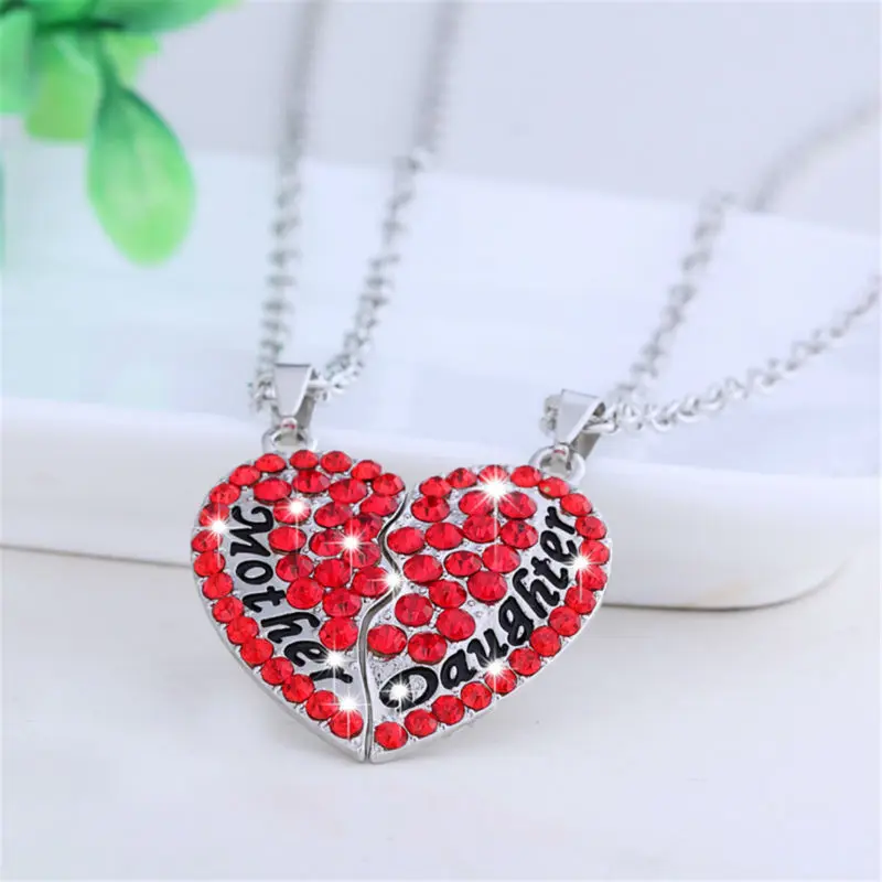 Новое ювелирное изделие для женщин комплект из двух предметов ожерелье с красным