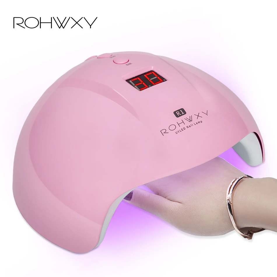 ROHWXY 36 Вт лампа для ногтей УФ светодиодный USB Сушилка домашнего использования