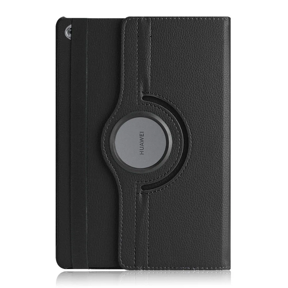 Hot 360 Rotating Case For Huawei Mediapad M5 Lite 10 BAH2-W19/L09/W09 10.1 Tablet Stand Cover For Huawei M5 lite Case+ Film+Pen