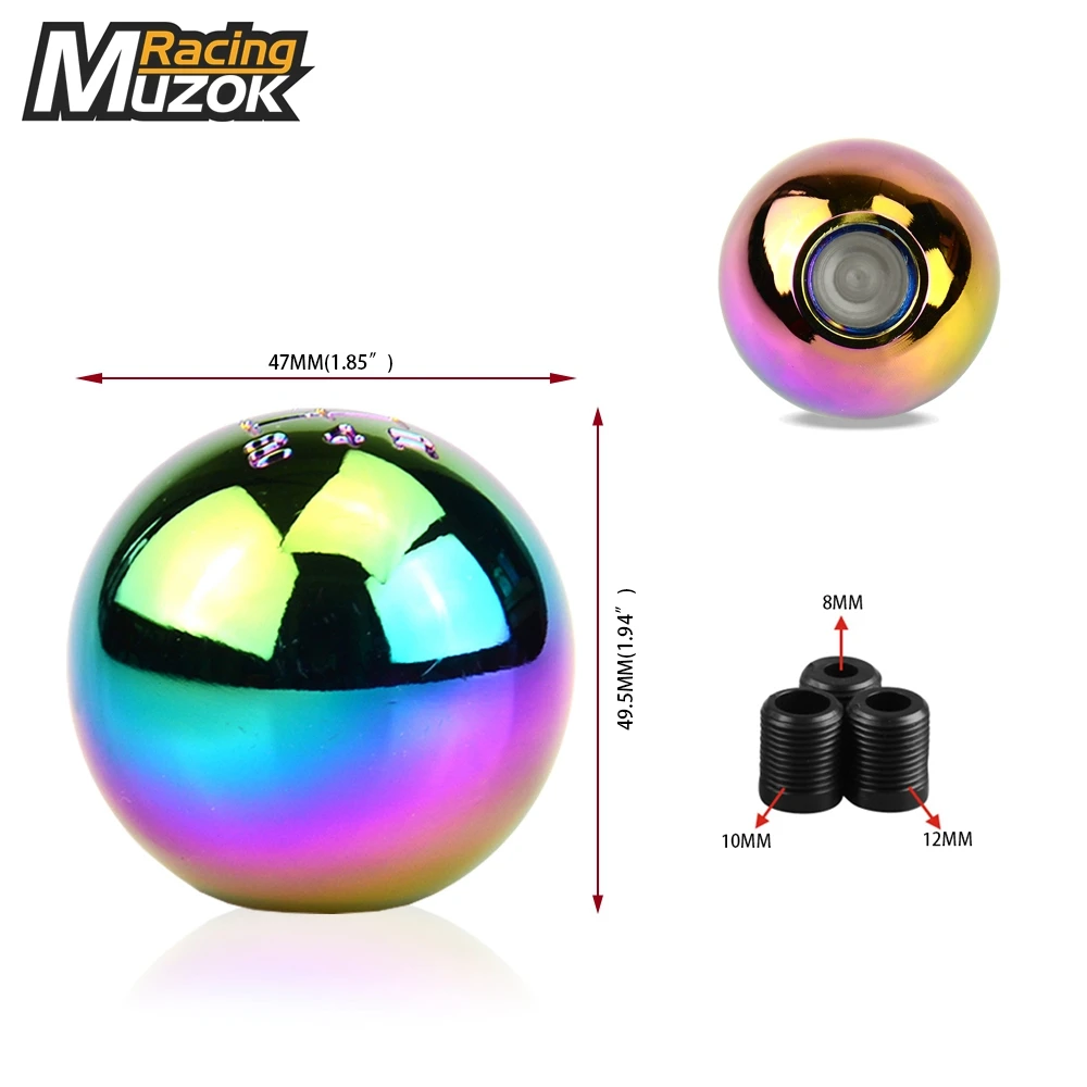 Muzok Racing Универсальная круглая шариковая ручка переключения рулевого механизма