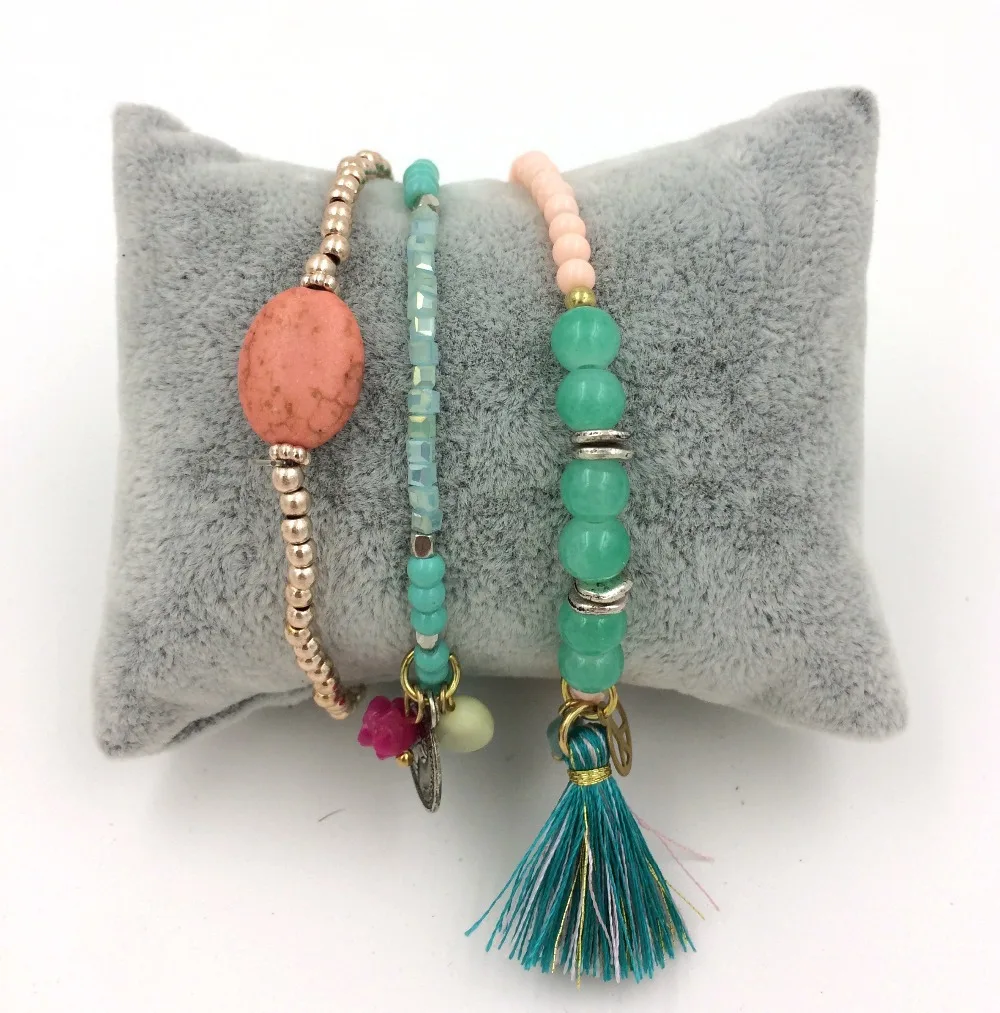 Новинка 2015 года. Европейский ювелирный браслет ручной работы в стиле бохо.