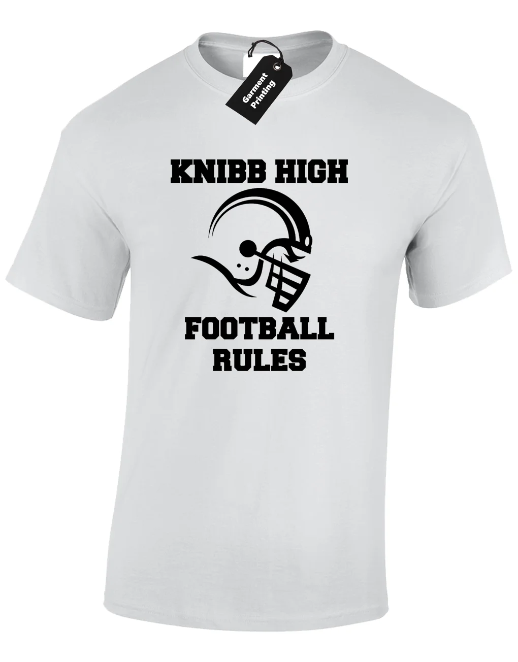 KNIBB HIGH FOOTBALL MENS T SHIRT RULES HAPPY WATERBOY MADISON GILMORE MOVIE Cool Casual pride t shirt men Unisex New Fashion | Мужская