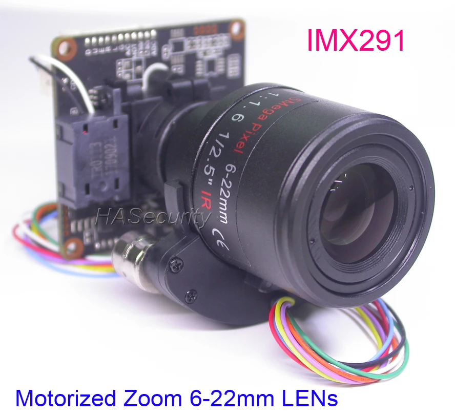 1080P Φ моторизованный зум и автофокус 6 22 мм объектив 1/2.8 &quotSTARVIS IMX291 CMOS + NVP2441