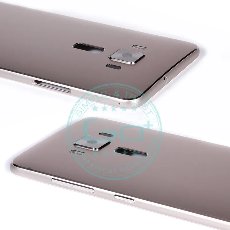 Оригинал для Zenfone 3 Deluxe ZS570KL задняя батарея металлическая крышка Asus дверь Корпус