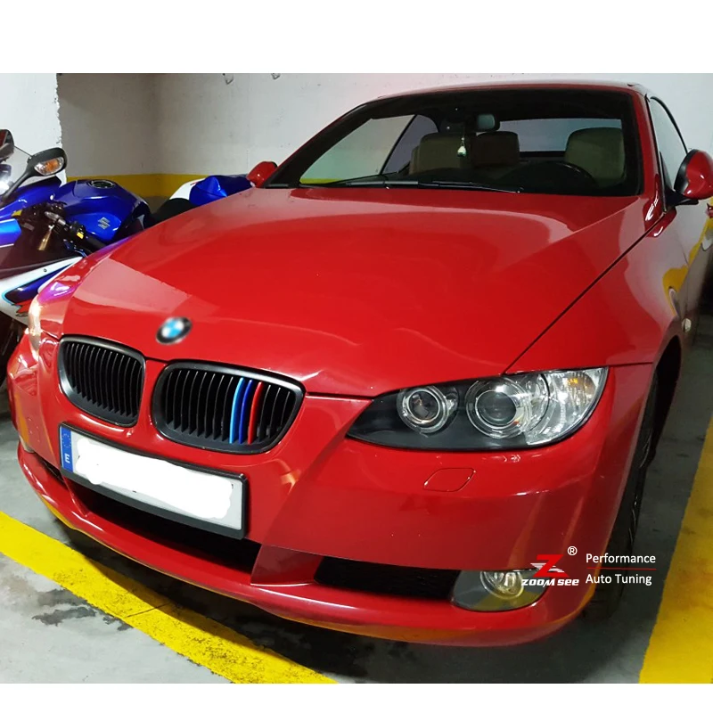 Для 2006 2009 BMW 3 серии E92 E93 Coupe Кабриолет 3D M автомобильный передний гриль отделка