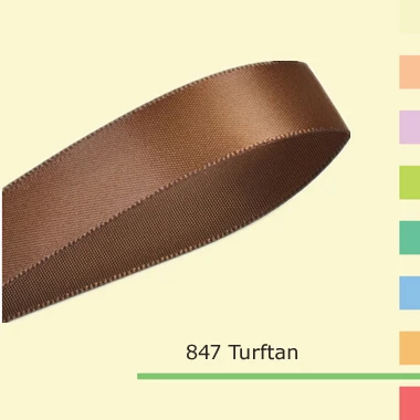 

3-1/2" inch (89mm) double sides satin ribbon