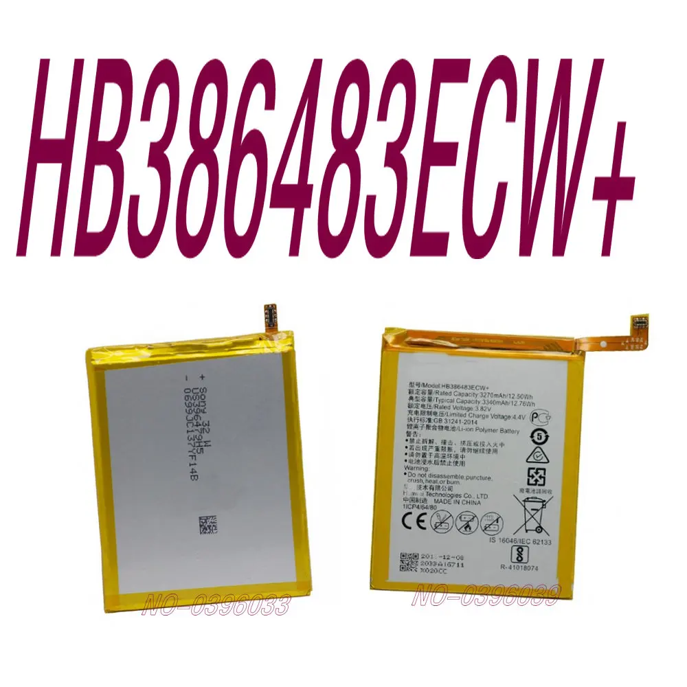3340mAh HB386483ECW + аккумулятор для Huawei Honor 6X G9 plus Maimang 5 MLA-AL00 Высококачественная сменная