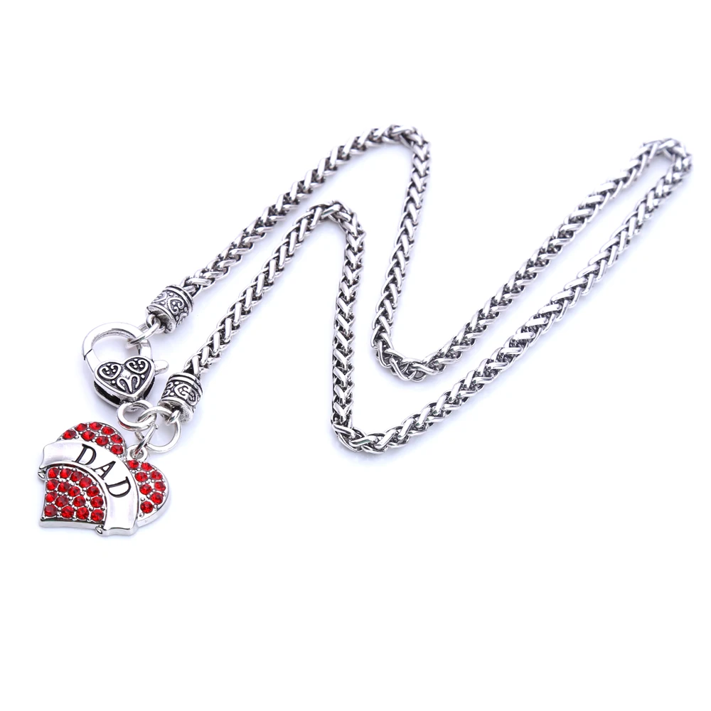 Новое Прибытие ПАПА сердце ожерелье | Украшения и аксессуары