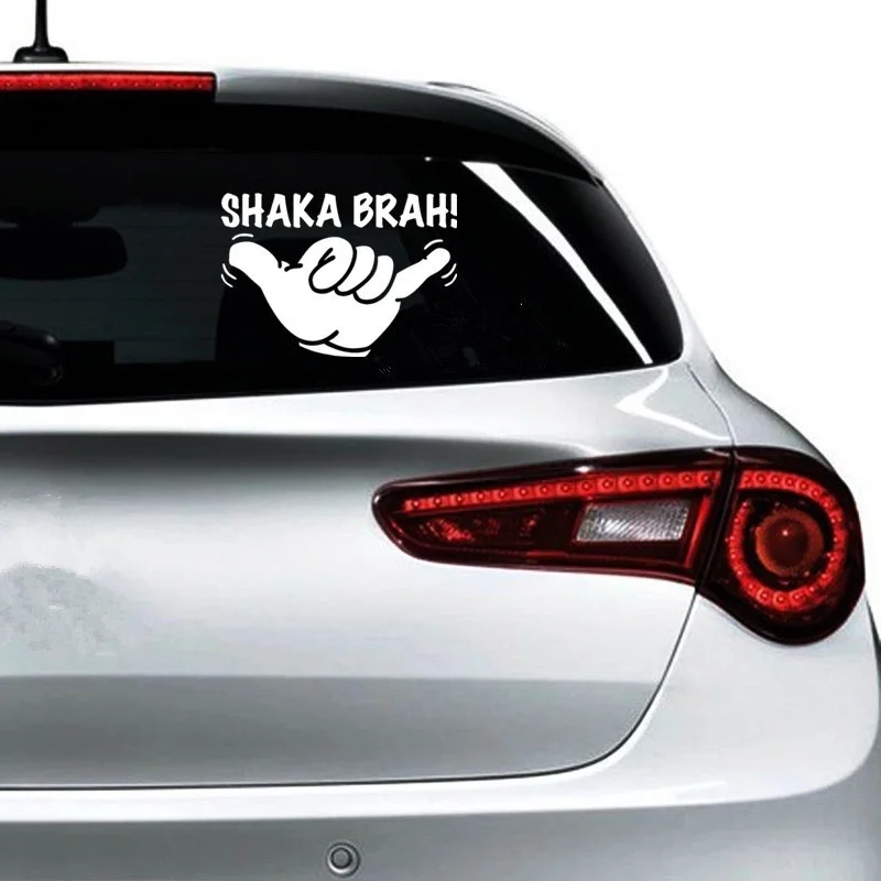 Shaka Brah Mano Hawaii Surf Sticker window Decals and Motorcycle toy Styling 14x10cm | Игрушки и хобби