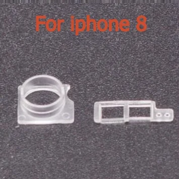 For iphone 8 Датчик приближения светильник Сенсор& Фронтальная камера Пластик держатель для iPhone 4 4S 5S 5c 6 6s 7 8 plus X XS MAX Фронтальная камера кронштейн кольцо Запчасти - Цвет: For iphone 8