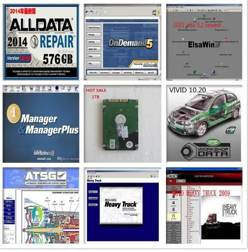 2018 автоматическое программное обеспечение для ремонта данных Alldata 10 53 ремонт