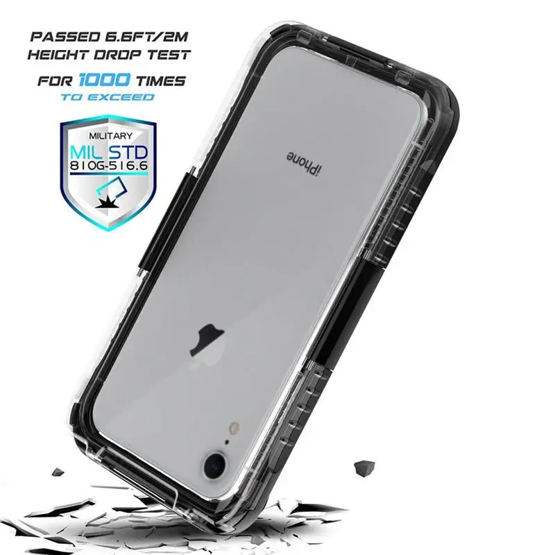 Водонепроницаемый чехол для iPhone X 8 7 Plus 6 6S XR XS Max|Бамперы| |