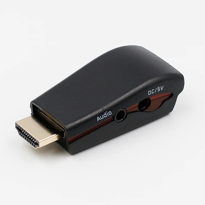 Ataliqi HDMI в VGA адаптер конвертер кабель с аудио кабелем поддержка HD 1080P для Xbox X360 PS3 PS4 ПК ноутбук ТВ коробка проектор