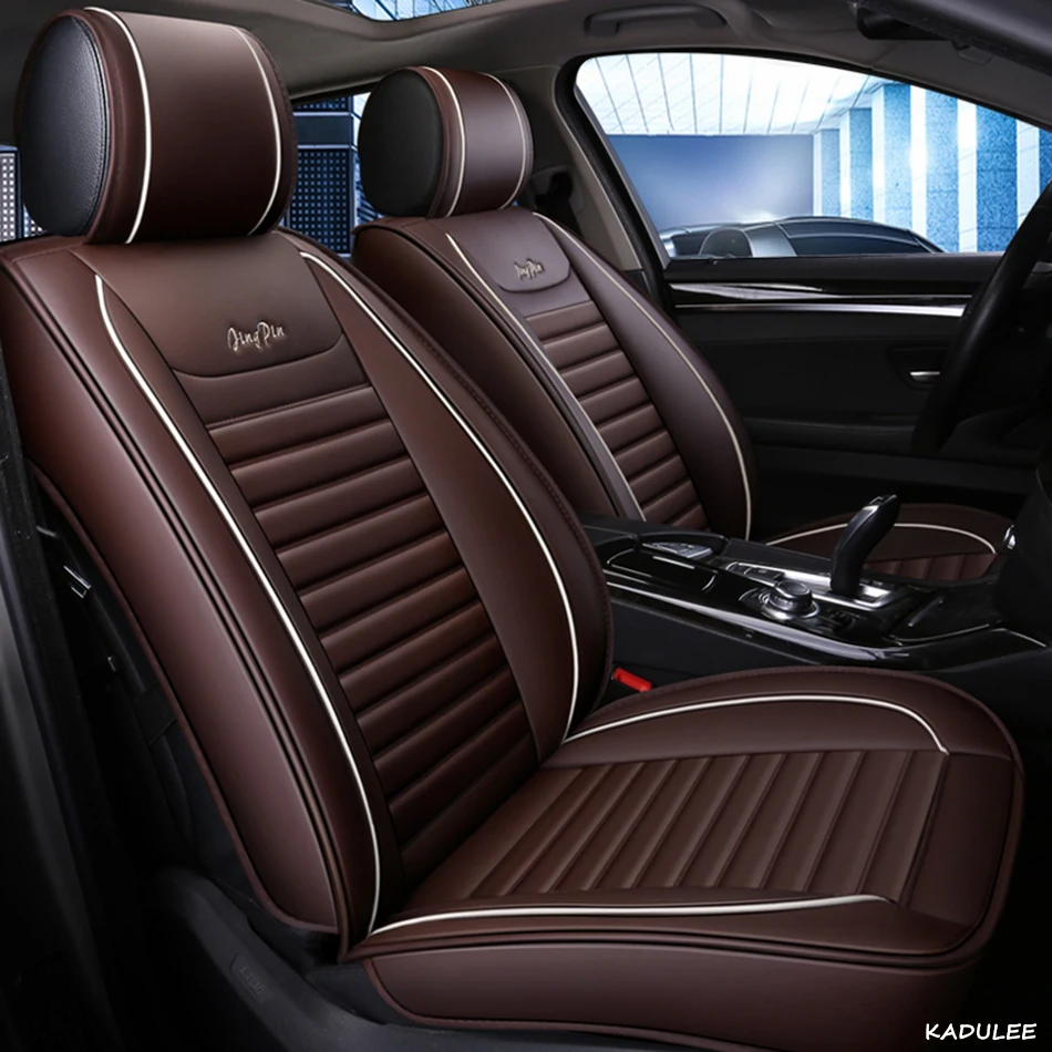 KADULEE автомобильные чехлы на сиденья для Mitsubishi outlander sport pajero ASX Lancer SPORT EX Zinger FORTIS Outlander Grandi автостайлинг